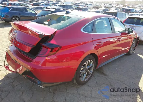 2020 Hyundai Sonata Sel from USA, damaged, VIN 5NPEF4JA8LH057797